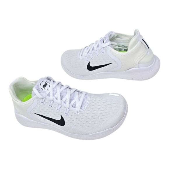 Nike Free RN 2018 'White Black' Women's Running Shoe 942837-100 - Picture 3 of 9